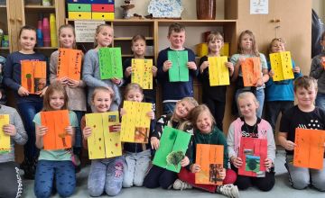 „KSIĄŻKA NA KOLANACH” czyli LAPBOOK w kl. II B
