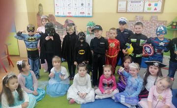 Zabawa karnawałowa w przedszkolu