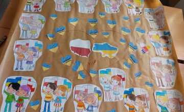 Projekt klas I-III - „Mój kolega i koleżanka z Ukrainy"