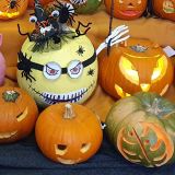 Prace uczniów w konkursie na najładniejszą dynię 'The Best Halloween Pumpkin'