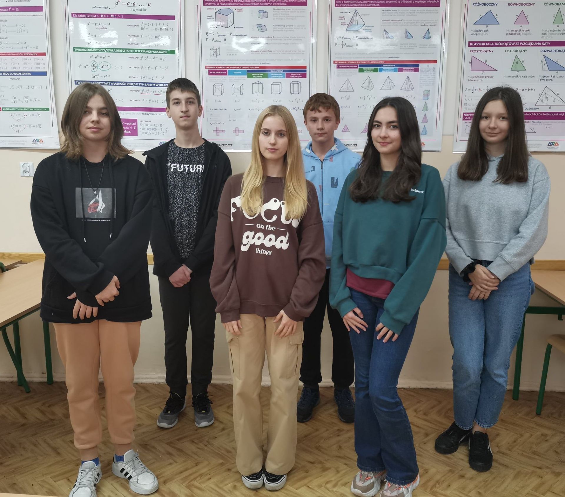 Uczniowie, którzy przeszli do etapu powiatowego konkursu zDolny Ślązak