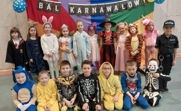 Bal Karnawałowy w oddziałach przedszkolnych
