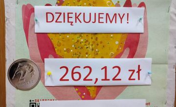 Podziękowania z udział w akcji „Góra Grosza”