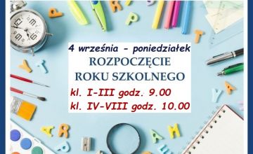 Uroczyste rozpoczęcie roku szkolnego 2023/2024