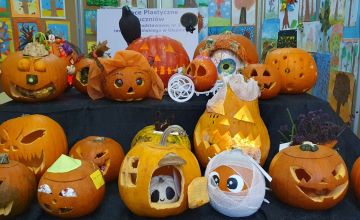 Wyniki szkolnego konkursu na najlepszą dynię The Best Halloween Pumpkin