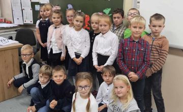 Klasowy konkurs recytatorski w klasie I B 