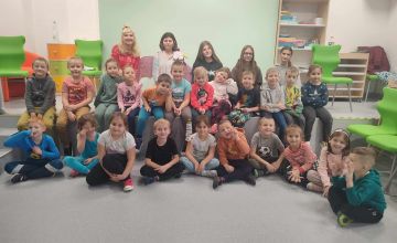 Klub Empatyczek z ZSP w Oleśnicy z wizytą w klasach"0"