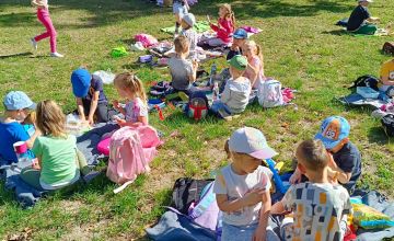 Piknik w oddziałach przedszkolnych