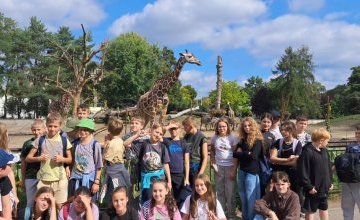 Wycieczka klas piątych do wrocławskiego ZOO.