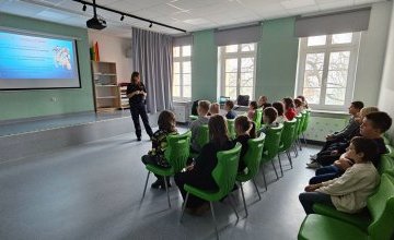 Prelekcje z przedstawicielem Policji