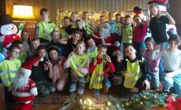 Wycieczka klas 3a i 3b do Rezydencji Świętego Mikołaja we Wrocławiu.
