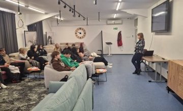 Wyście uczniów do "ROM".