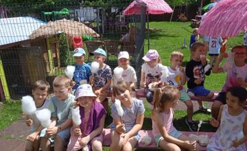 Wycieczka zerówek 0A i 0B na ranczo ''Kaprysek'' w Mościsku