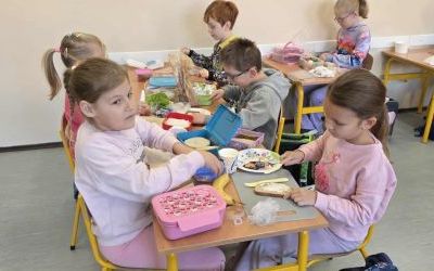 Zdrowe śniadanie w klasie 1b