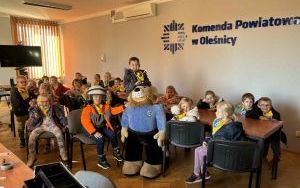Przedszkolaki odwiedziły Komisariat Policji (3)