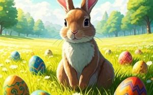 Kartki wielkanocne stworzone przez sztuczną inteligencję – efekt pracy na zajęciach (10)