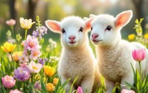 Kartki wielkanocne stworzone przez sztuczną inteligencję – efekt pracy na zajęciach (1)